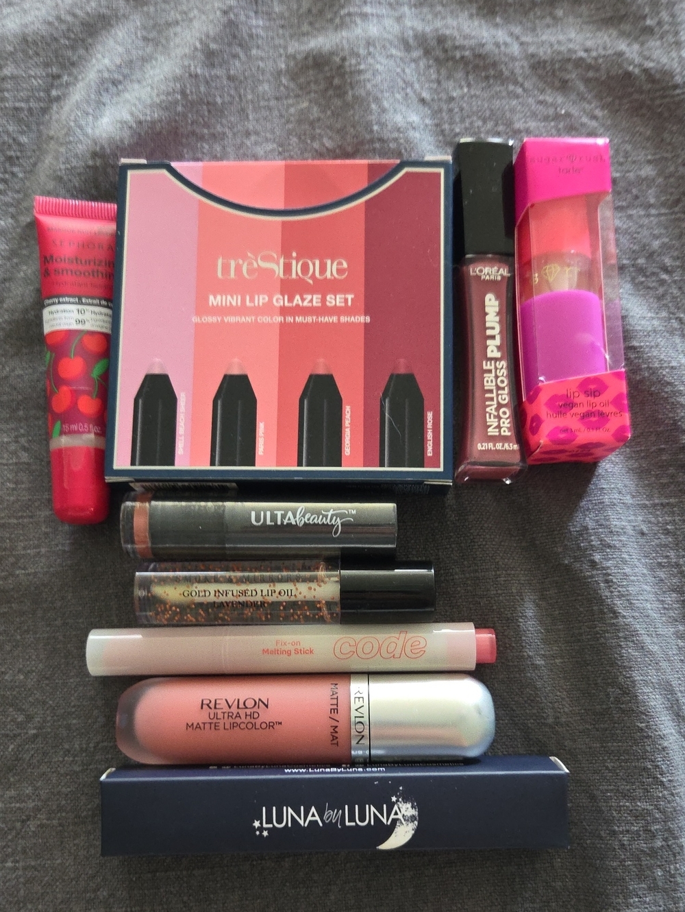 Lip Glaze, Oil, Paint Unused Bundle - NIB